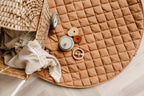 Play&Go Tawny Brown Organic Babymat & Bag – 3-in-1 Bio-Spielmatte & Aufbewahrung