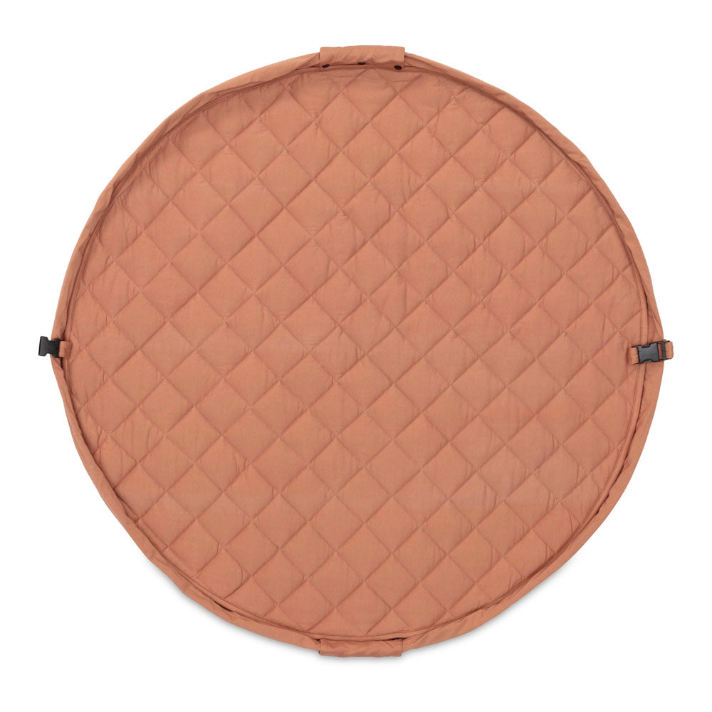 Play&Go Tawny Brown Organic Babymat & Bag – 3-in-1 Bio-Spielmatte & Aufbewahrung
