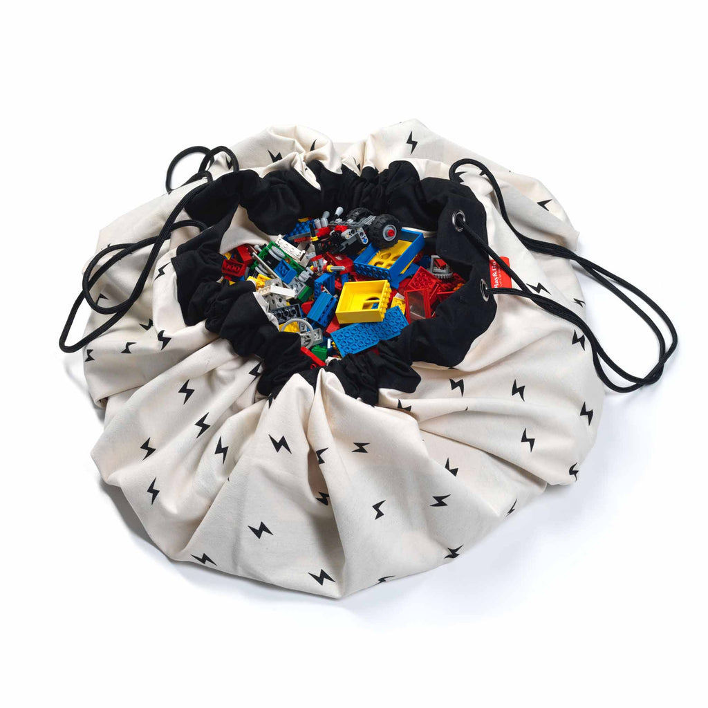 Play&Go Roadmap Thunderbolt Spielzeugsack – Große Spielmatte & Aufbewahrung
