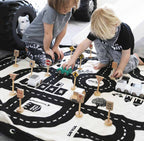 Play&Go Roadmap Thunderbolt Spielzeugsack – Große Spielmatte & Aufbewahrung