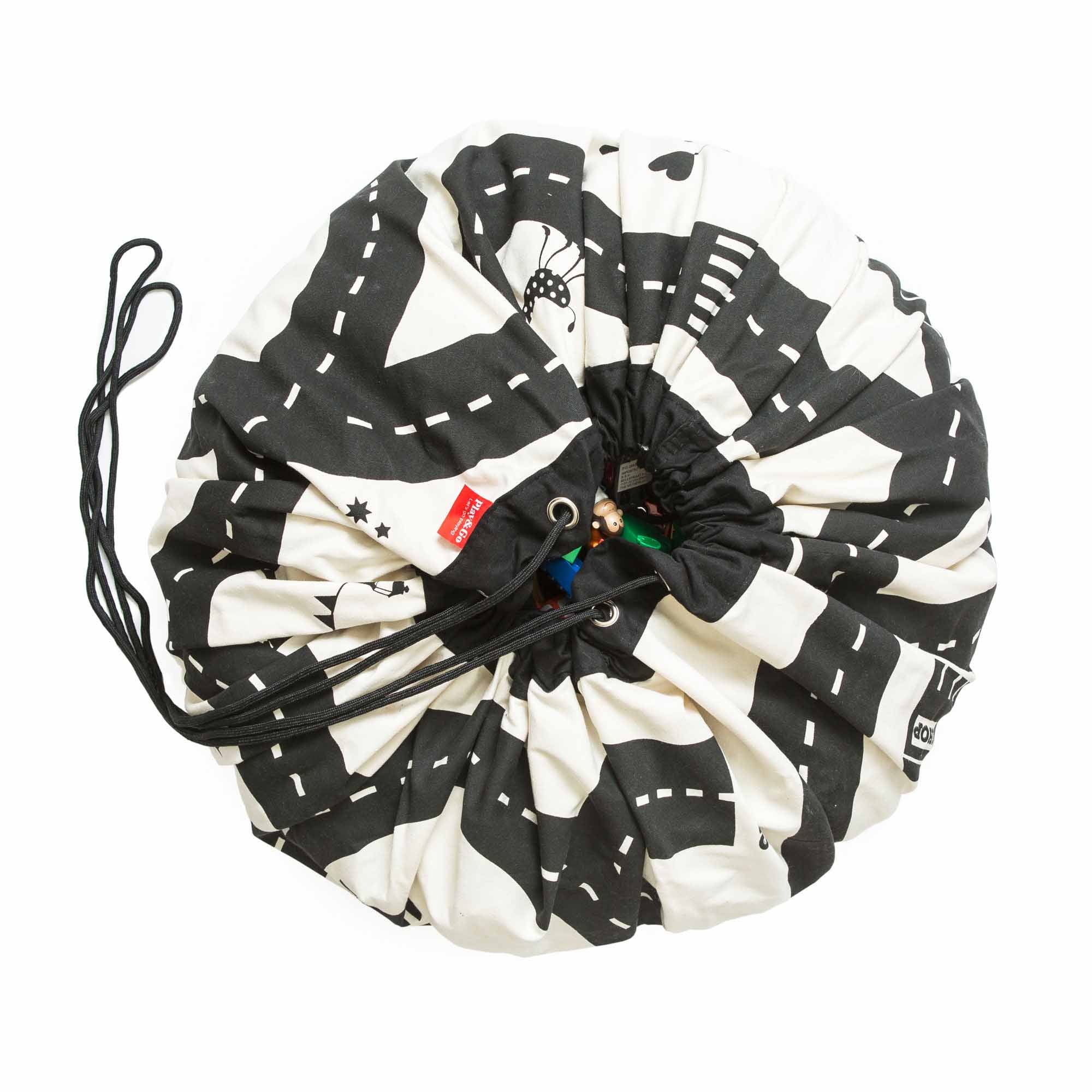 Play&Go Roadmap Thunderbolt Spielzeugsack – Große Spielmatte & Aufbewahrung