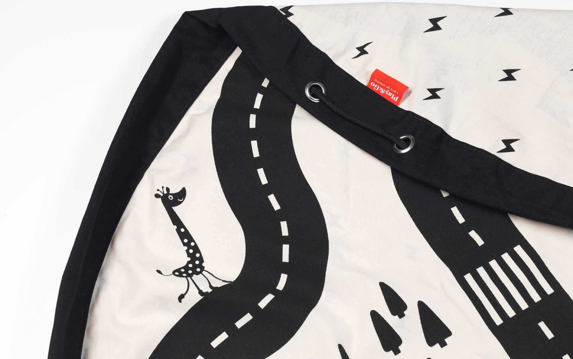 Play&Go Roadmap Thunderbolt Spielzeugsack – Große Spielmatte & Aufbewahrung