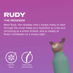 Asobu Bestie Reindeer Trinkflasche | Isolierte Kinderflasche 460 ml