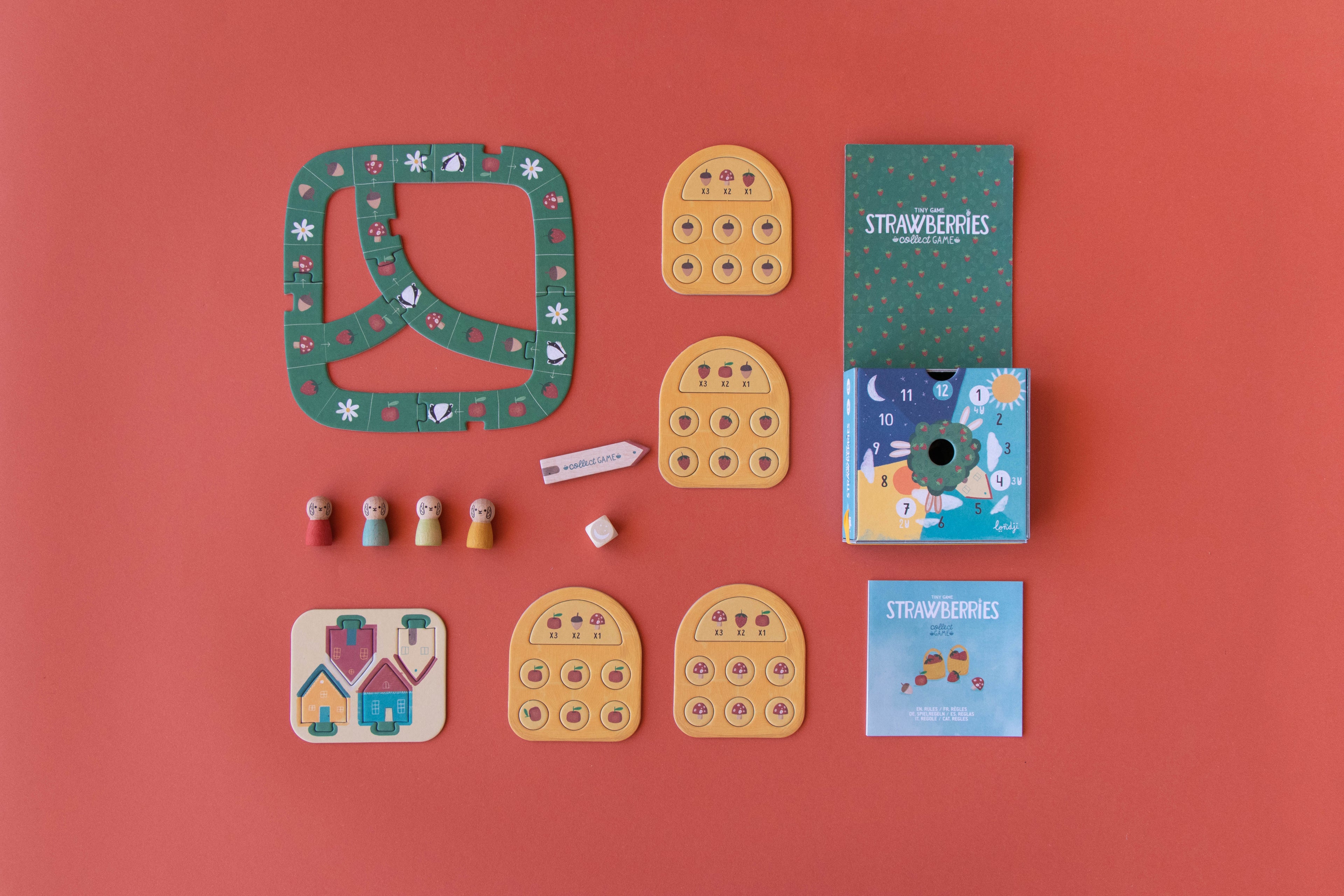Londji Tiny Game – Strawberries