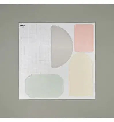 Ferflex Magnetische Notizzettel – Pastellfarben (15er Set)