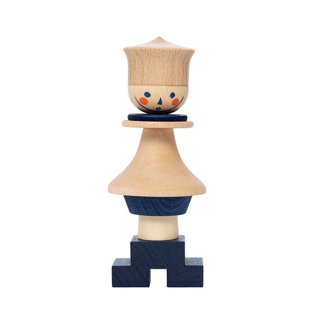 Wooden Story Stick Fig No.05 – Holz Stapelspielzeug