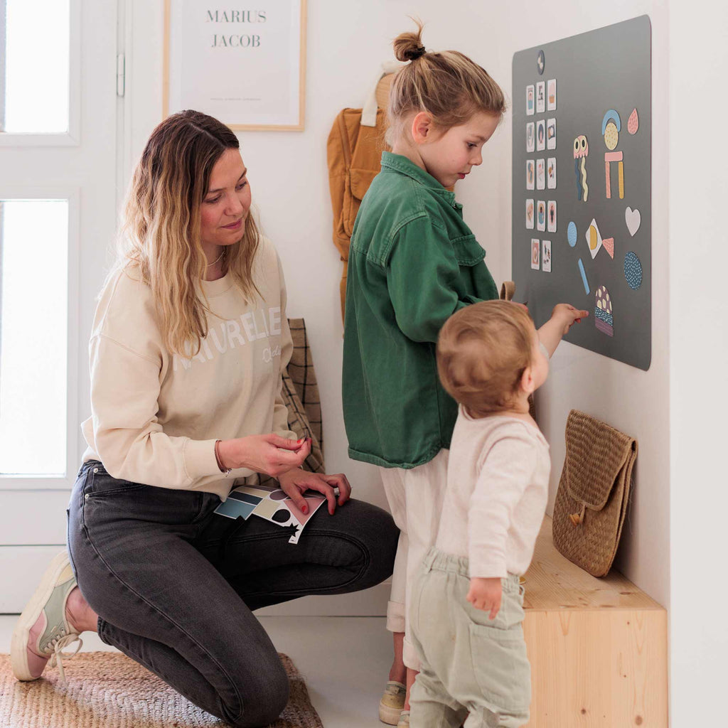 Ferflex Magnetische Wandtafel Rechteck – Smaragdgrün, S Size