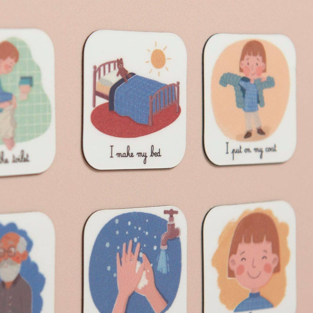 Ferflex Magnetisches Morgen- & Abendroutine-Set – Englisch