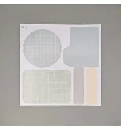 Ferflex Magnetische Notizzettel – Pastellfarben (15er Set)