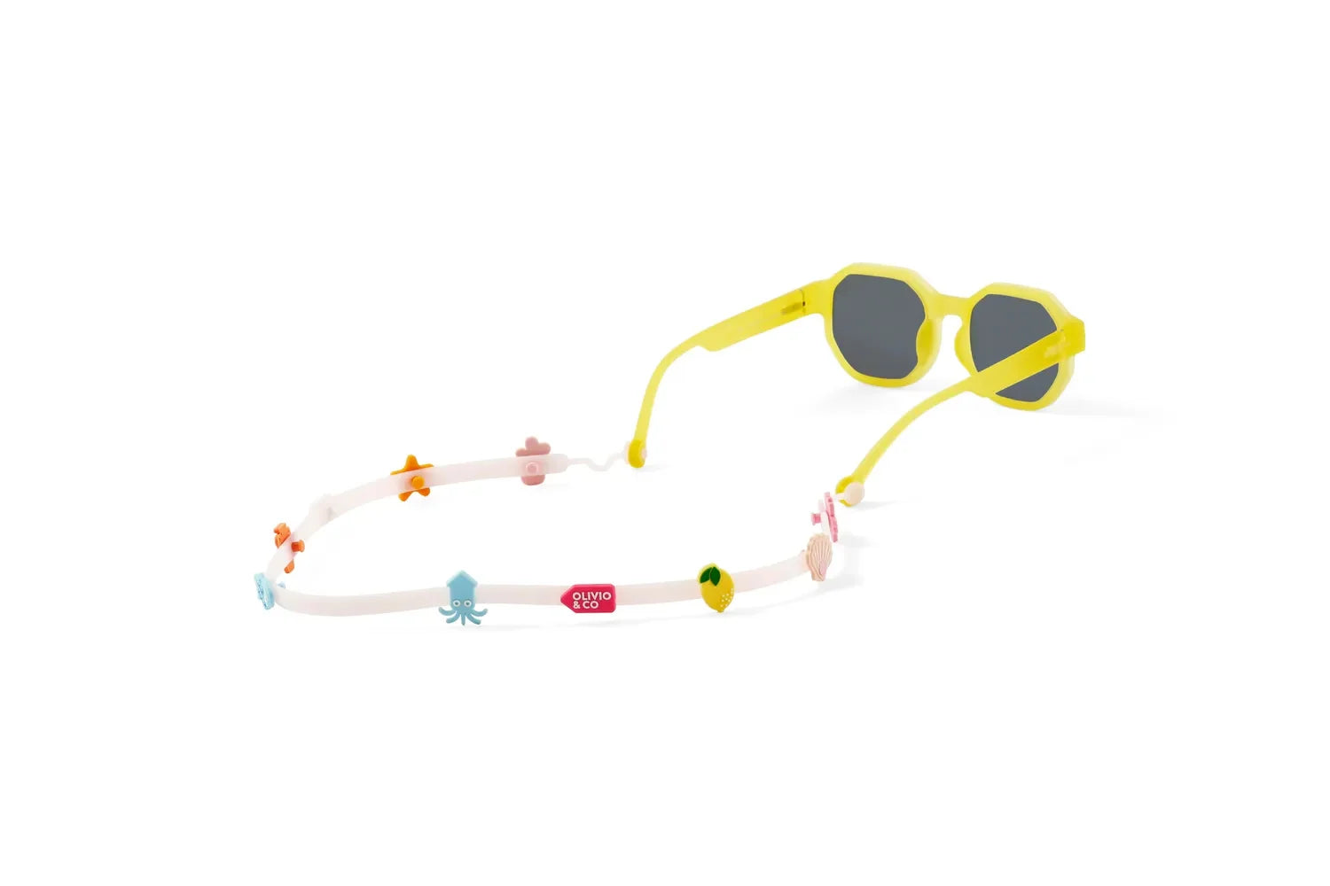 OLIVIO & CO Eyewear Strap + Silicone Accessories Set - Pink