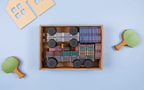 CONNETIX Pastel Transport Pack – 50 Teile