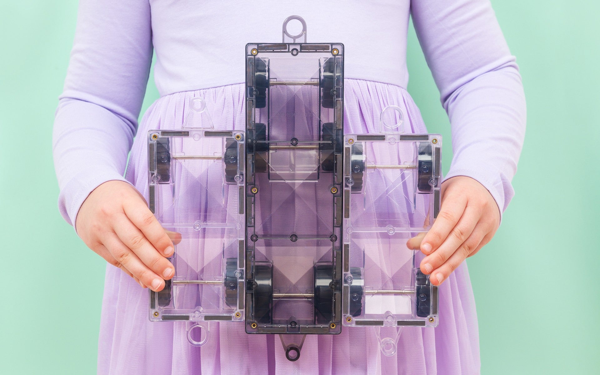 CONNETIX Pastel Transport Pack – 50 Teile