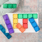 CONNETIX Rainbow Rectangle Pack – 18 Teile