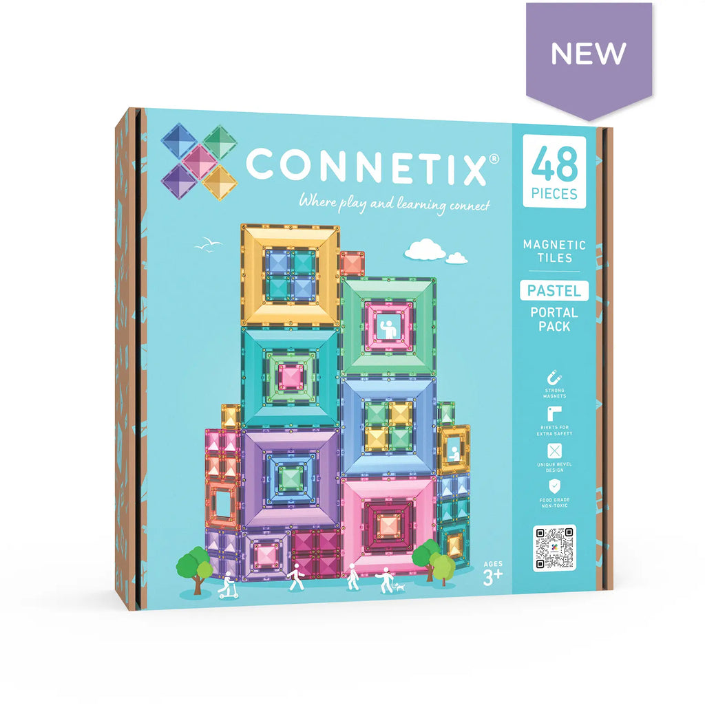 CONNETIX Pastel Portal Pack – 48-teilig