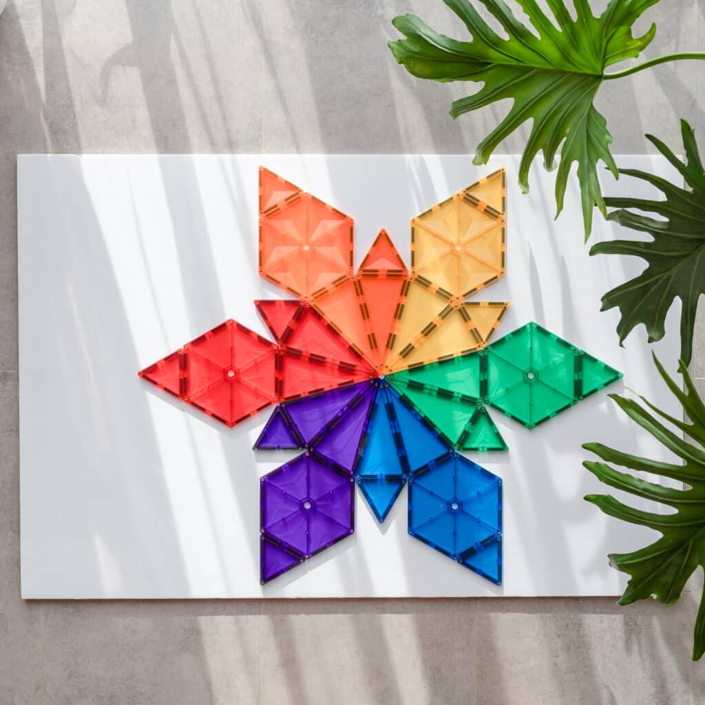 Connetix Rainbow Geometry Pack 30 Teile
