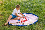 Play&Go Outdoor Beach Spielmatte – Wasserdichte 2-in-1 Spielmatte & Aufbewahrung