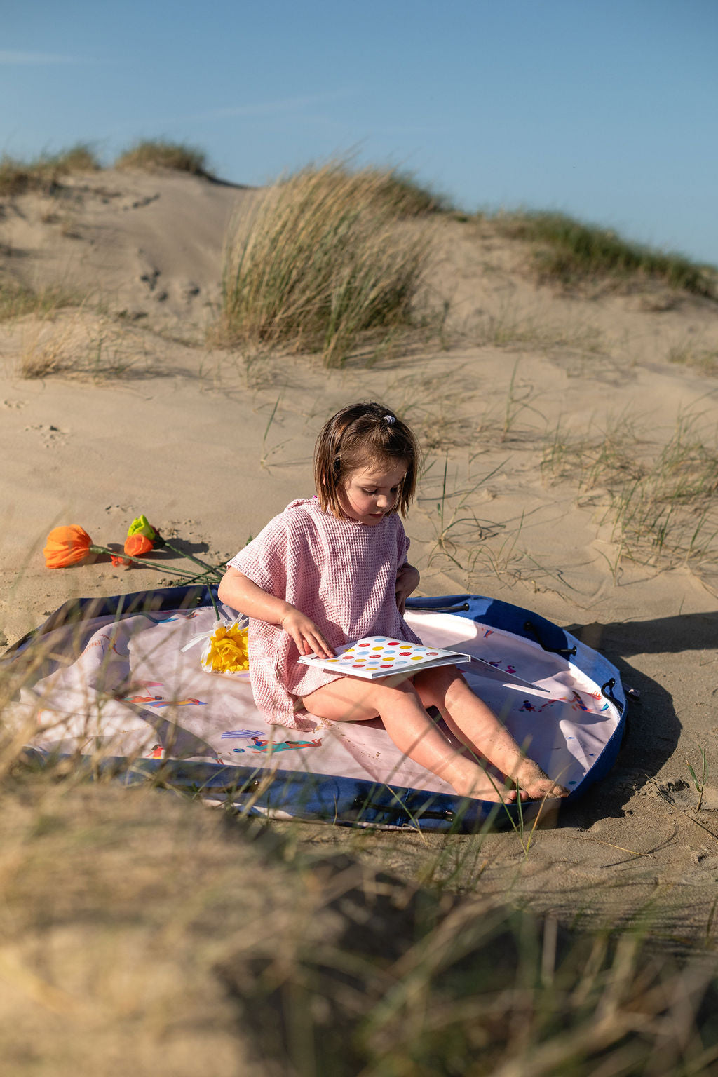 Play&Go Outdoor Beach Spielmatte – Wasserdichte 2-in-1 Spielmatte & Aufbewahrung