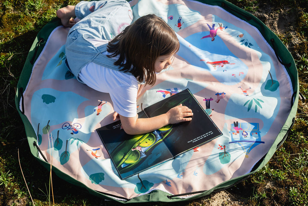 Play&Go Outdoor Parc Spielmatte – Wasserdicht & Pflegeleicht
