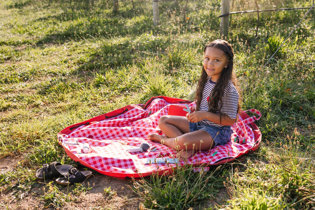 Play&Go Outdoor Picnic Spielmatte – Wasserdicht & Pflegeleicht