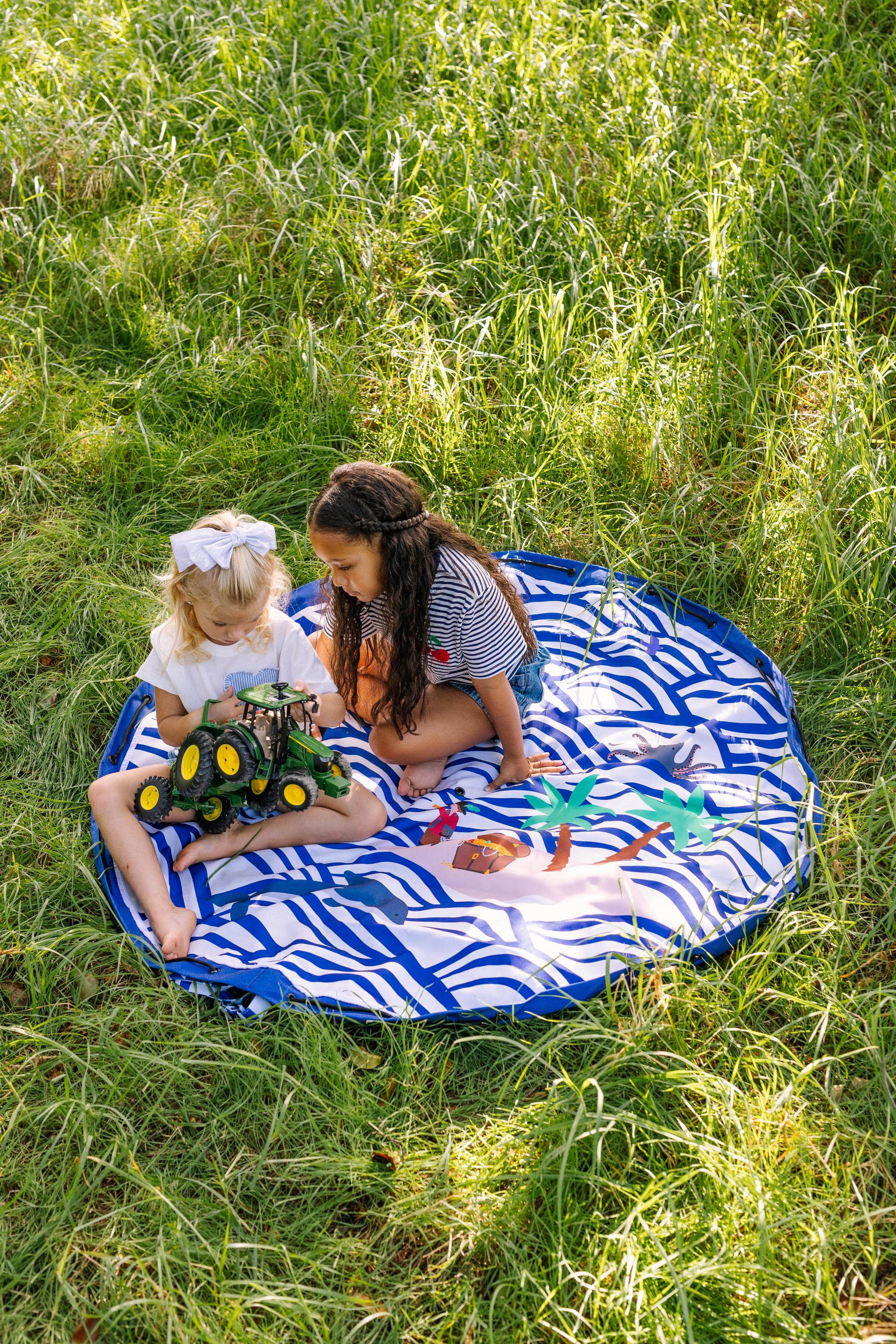 Play&Go Outdoor Pirate Spielmatte – Wasserdicht & Pflegeleicht