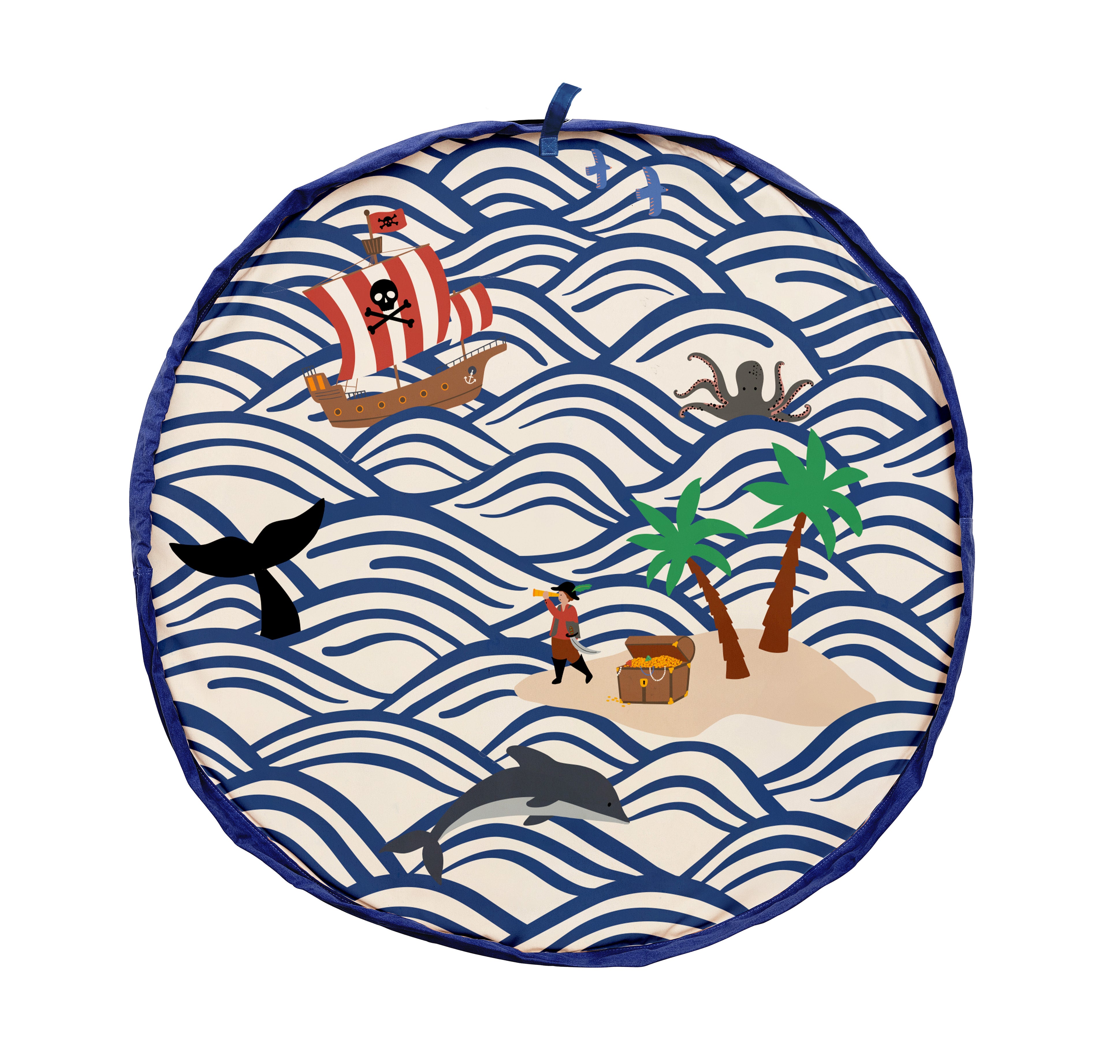 Play&Go Outdoor Pirate Spielmatte – Wasserdicht & Pflegeleicht