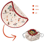 Play&Go Circus Spielzeugsack – Große 2-in-1 Spielmatte & Aufbewahrung