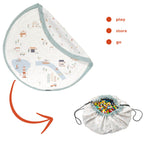 Play&Go Citymap Spielzeugsack – Große Spielmatte & Aufbewahrung