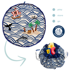 Play&Go Outdoor Pirate Spielmatte – Wasserdicht & Pflegeleicht