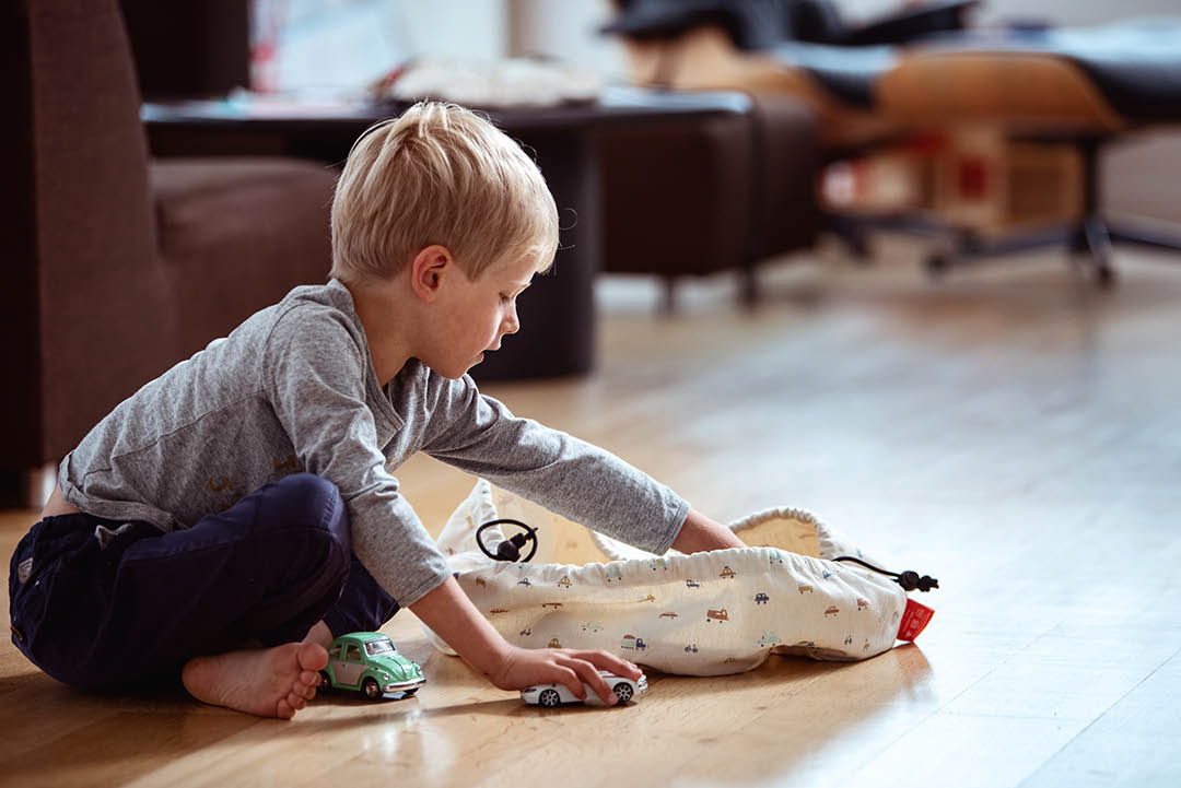 Play&Go Cars Mini Aufbewahrungsbeutel – Praktisch & Pflegeleicht