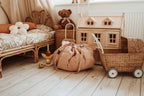 Play&Go Fleuri Organic Babymat & Bag – 3-in-1 Bio-Spielmatte, Aufbewahrung & Wickeltasche