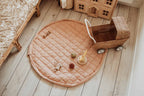 Play&Go Fleuri Organic Babymat & Bag – 3-in-1 Bio-Spielmatte, Aufbewahrung & Wickeltasche