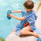 Quut Kinder Poncho – Schnelltrocknender Strandponcho für Sommer & Urlaub