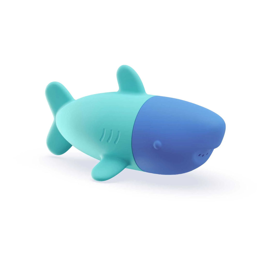Quut Squeezi Shark – Innovatives Silikon Badespielzeug für kleine Wasserratten